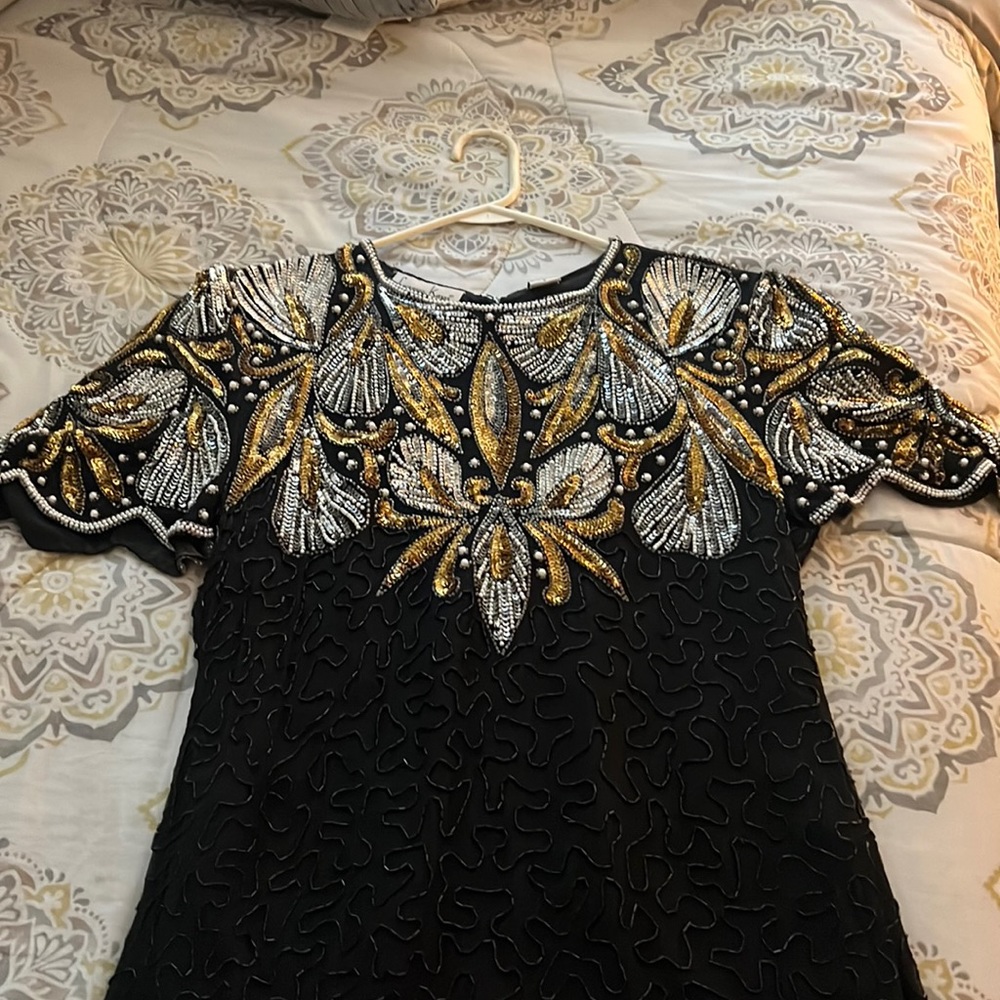Vintage Laurence Kazar Evening gown…Gently worn!